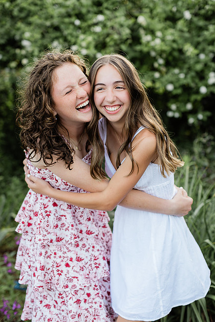 best friend senior photos