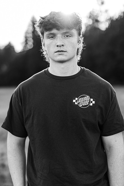 Senior boy at WSUV Vancouver, WA