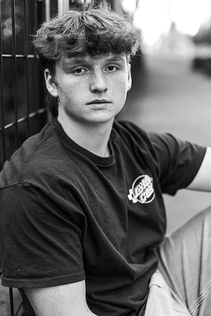 Senior boy at WSUV Vancouver, WA