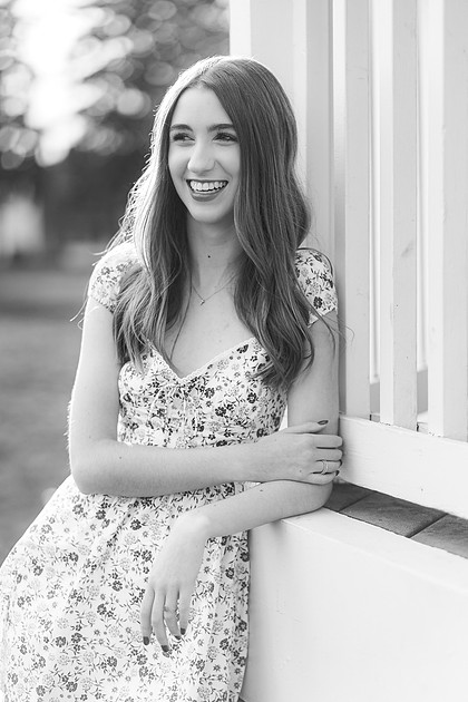 Girl senior at Fort Vancouver