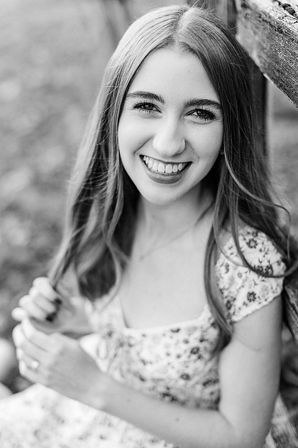 Girl senior at Fort Vancouver