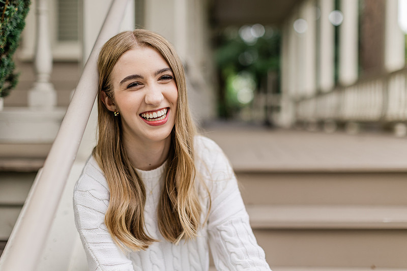 Girl senior at Fort Vancouver