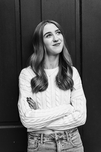 Girl senior at Fort Vancouver
