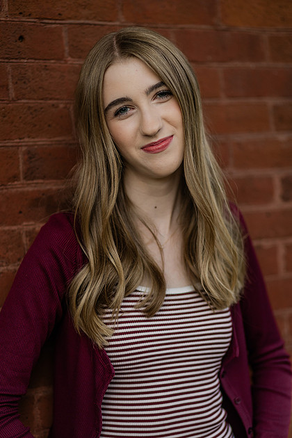 Girl senior at Fort Vancouver