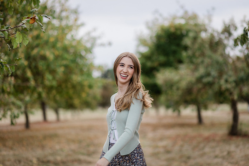 Girl senior at Fort Vancouver