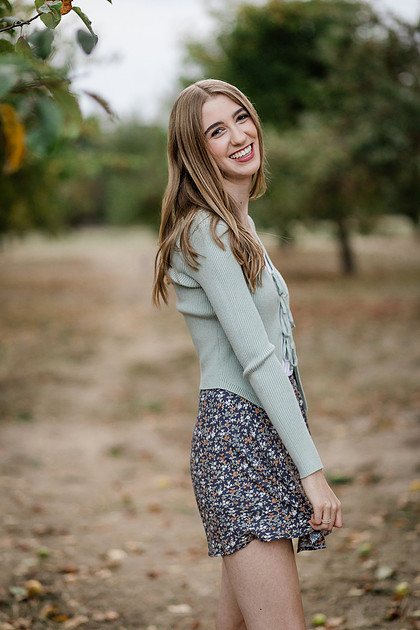 Girl senior at Fort Vancouver
