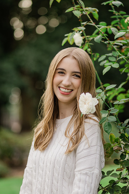 Girl senior at Fort Vancouver