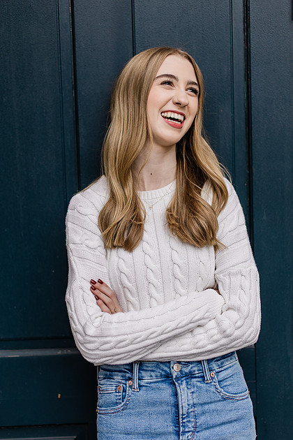 Girl senior at Fort Vancouver
