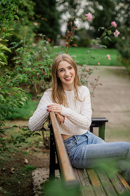 Girl senior at Fort Vancouver