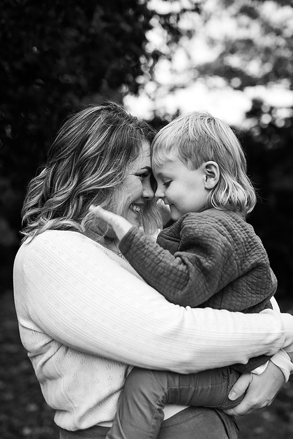 mother and son 