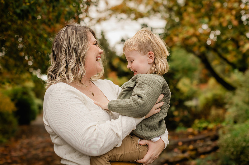mother and son 