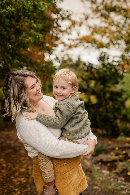 mother and son 