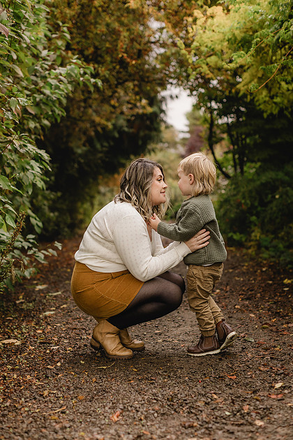 mother and son 