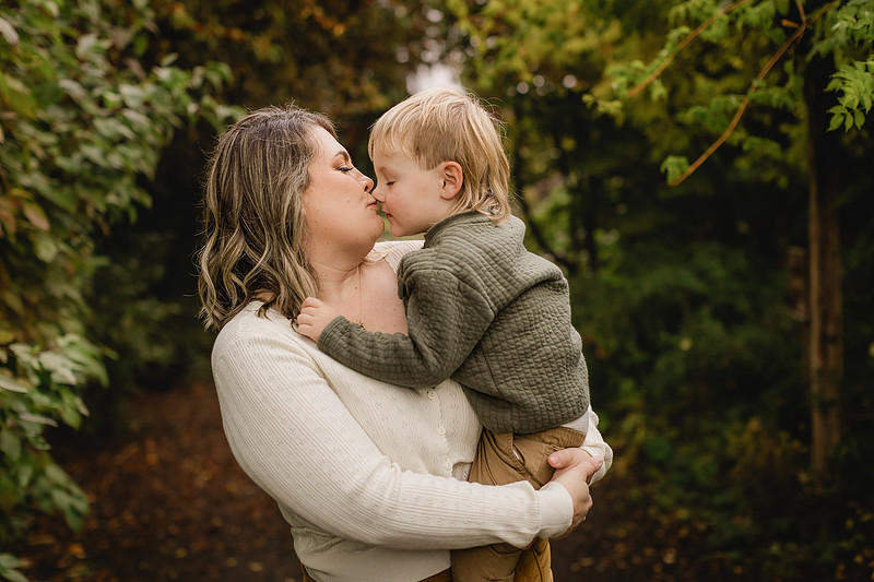 mother and son 