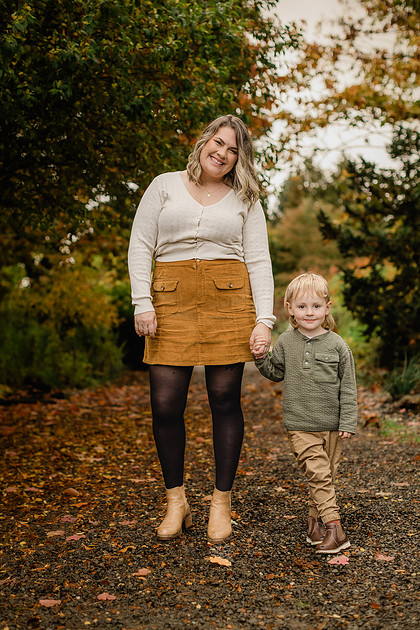 mother and son 