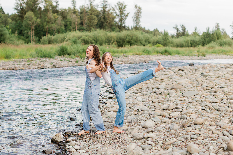 best friend senior photos