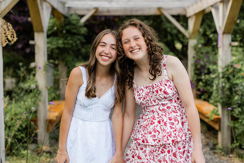 best friend senior photos