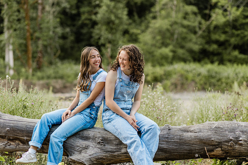 best friend senior photos