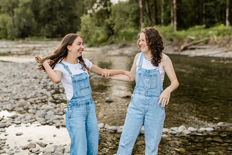 best friend senior photos