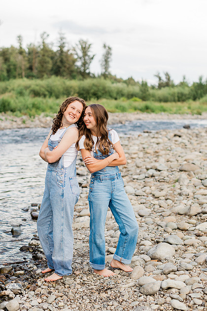 best friend senior photos