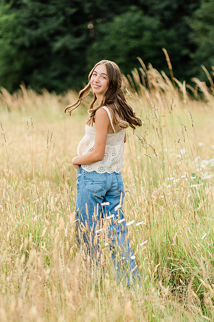 best friend senior photos